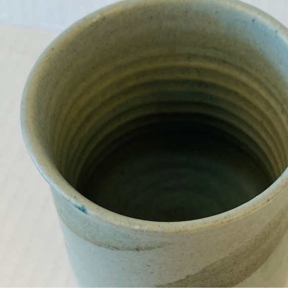 COFFEE cup art leaves foliage blue - Picture 8 of 8